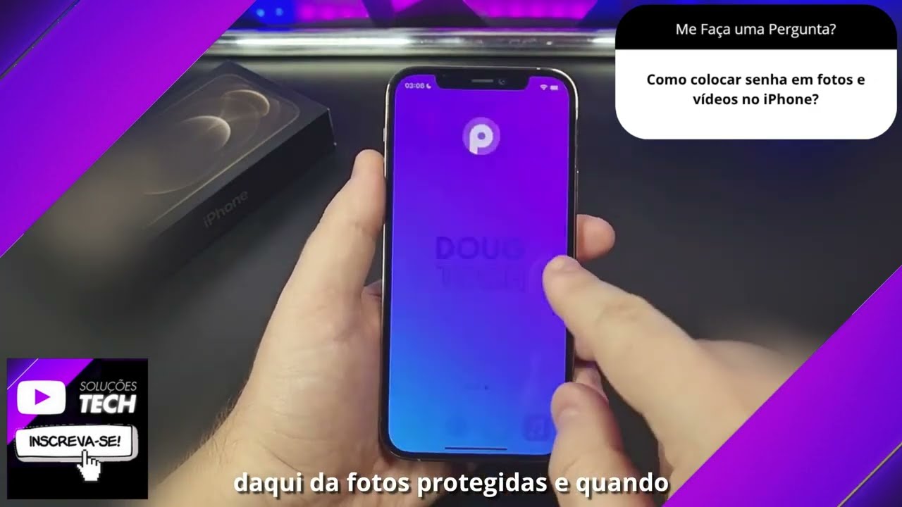 Como colocar senha em fotos e vídeos no iPhone❓