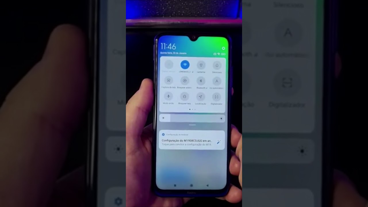 ► Como Ligar ou Desligar a Lanterna do Xiaomi #Shorts
