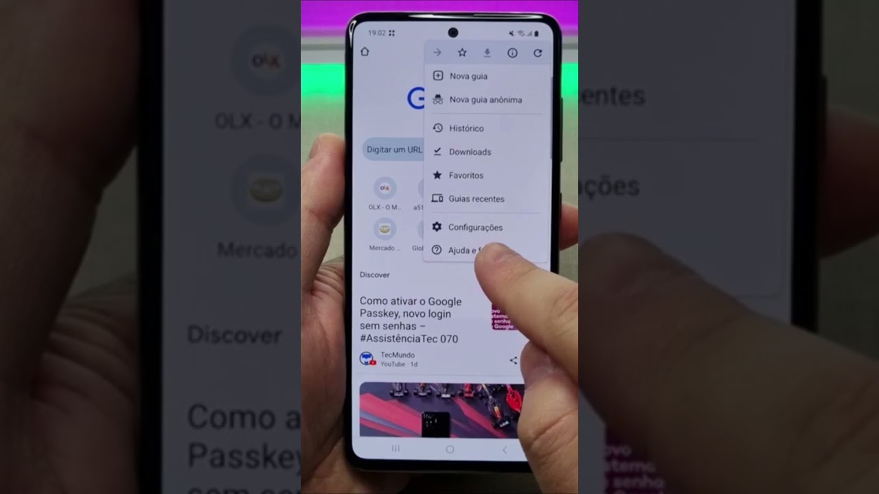 COMO APAGAR LOGIN E SENHA SALVOS NO CHROME ANDROID #Shorts