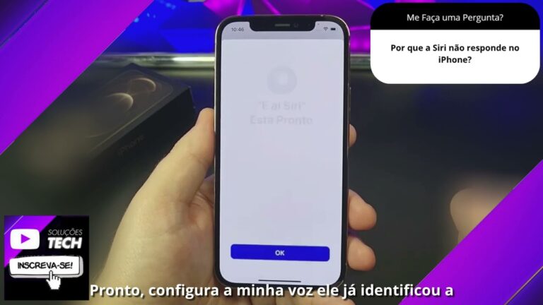 Por que a Siri não responde no iPhone❓