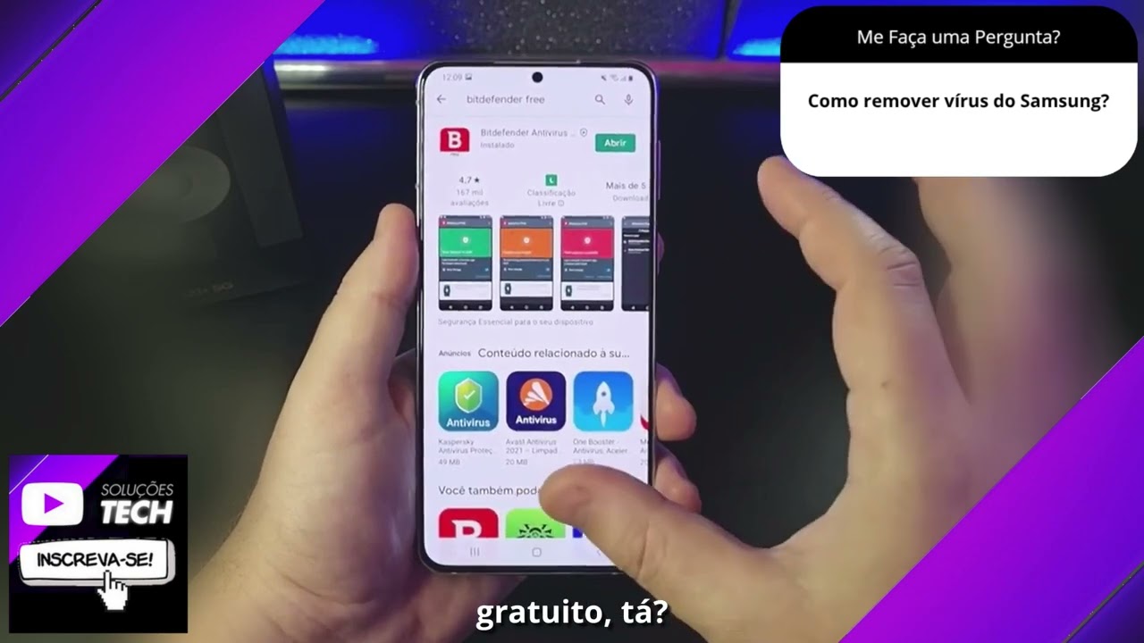 Como remover vírus do Samsung❓