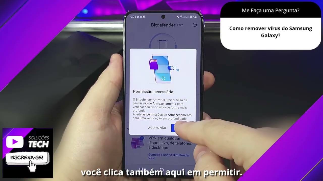 Como remover vírus do Samsung Galaxy❓