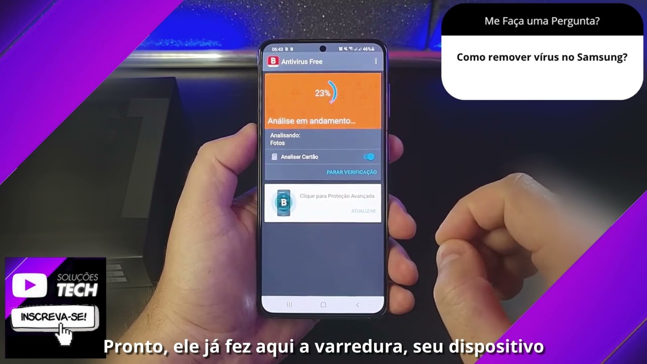 Como remover vírus no Samsung❓