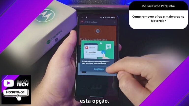 Como remover vírus e malwares no Motorola❓