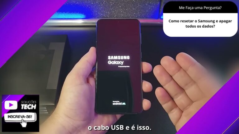 Como resetar o Samsung e apagar todos os dados❓
