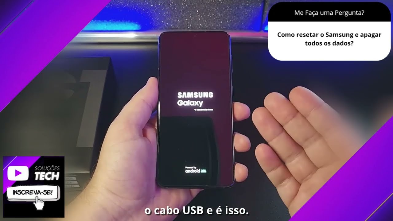 Como resetar o Samsung e apagar todos os dados❓