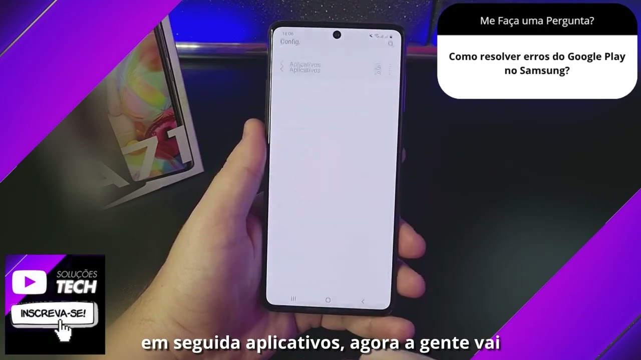 Como resolver erros do Google Play no Samsung❓