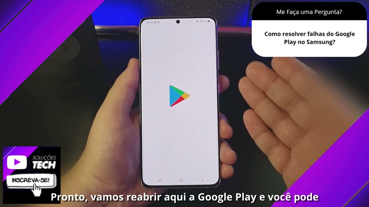 Como resolver falhas do Google Play no Samsung❓
