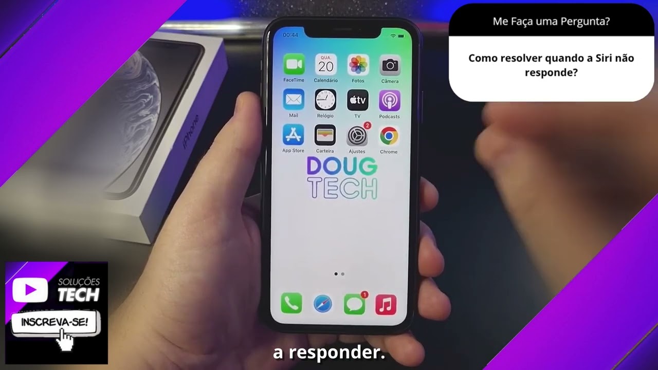Como resolver quando a Siri não responde❓