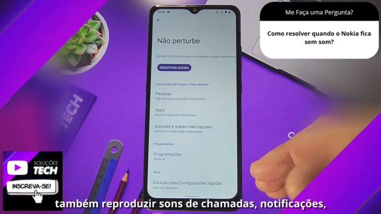 Como resolver quando o Nokia fica sem som❓