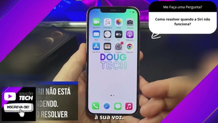 Como resolver quando a Siri não funciona❓
