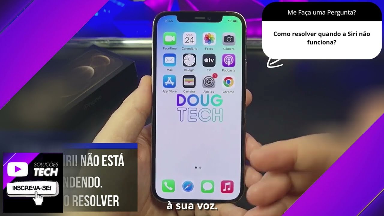 Como resolver quando a Siri não funciona❓