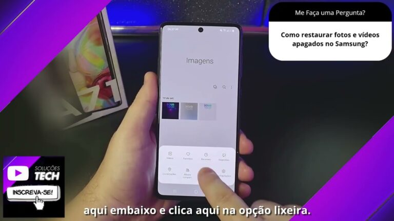 Como restaurar fotos e vídeos apagados no Samsung❓
