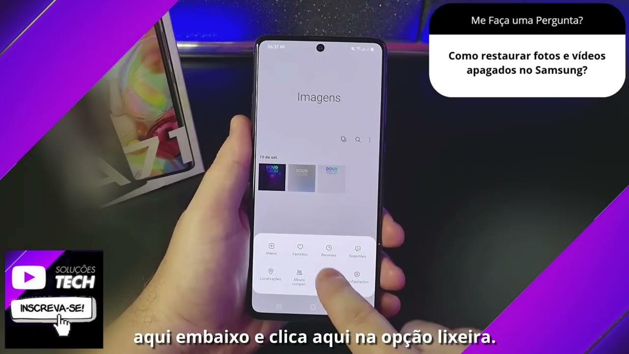 Como restaurar fotos e vídeos apagados no Samsung❓