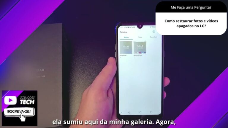 Como restaurar fotos e vídeos apagados no LG❓