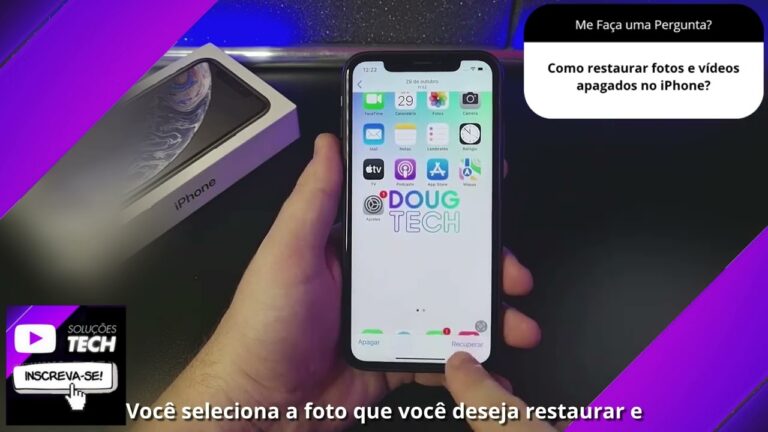 Como restaurar fotos e vídeos apagados no iPhone❓
