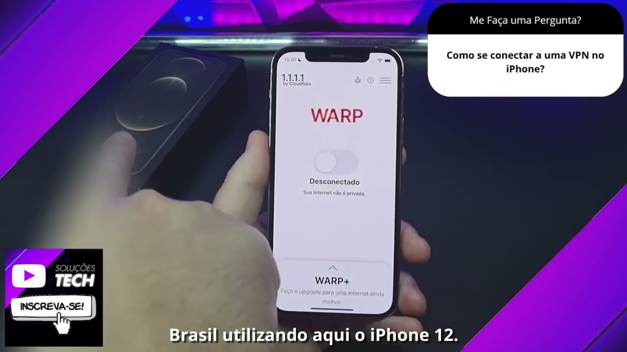 Como se conectar a uma VPN no iPhone❓