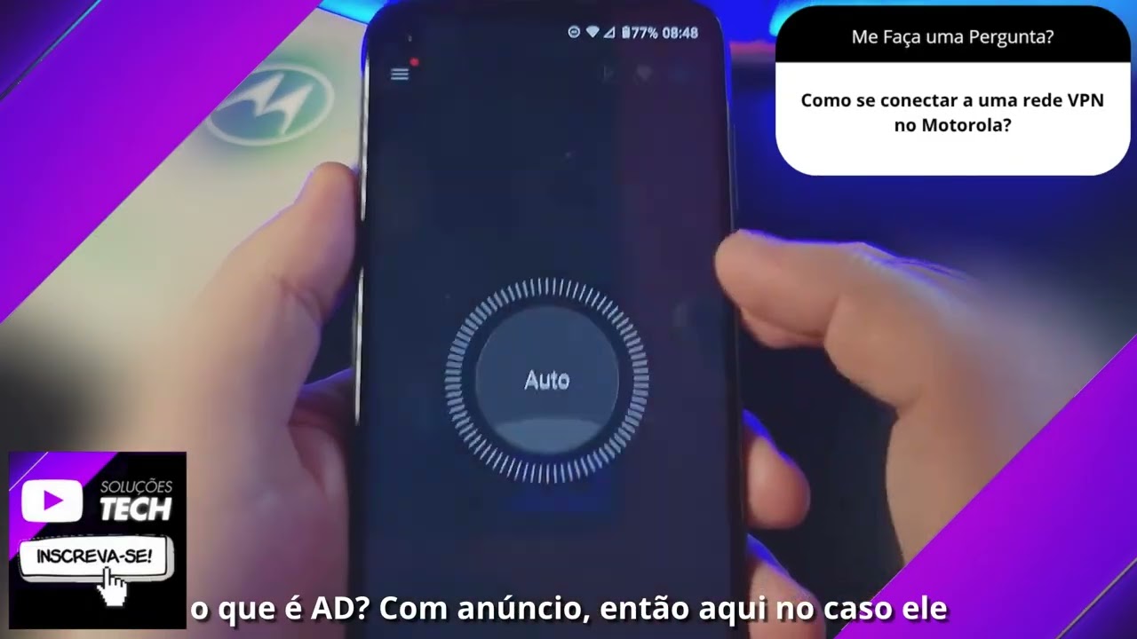 Como se conectar a uma rede VPN no Motorola❓