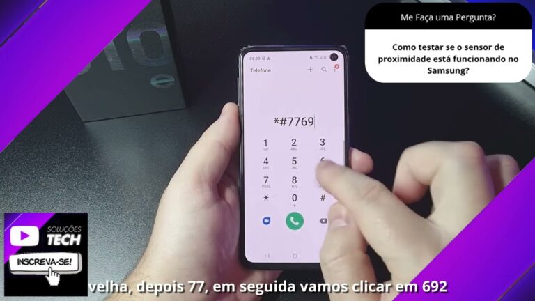Como testar se o sensor de proximidade está funcionando no Samsung❓