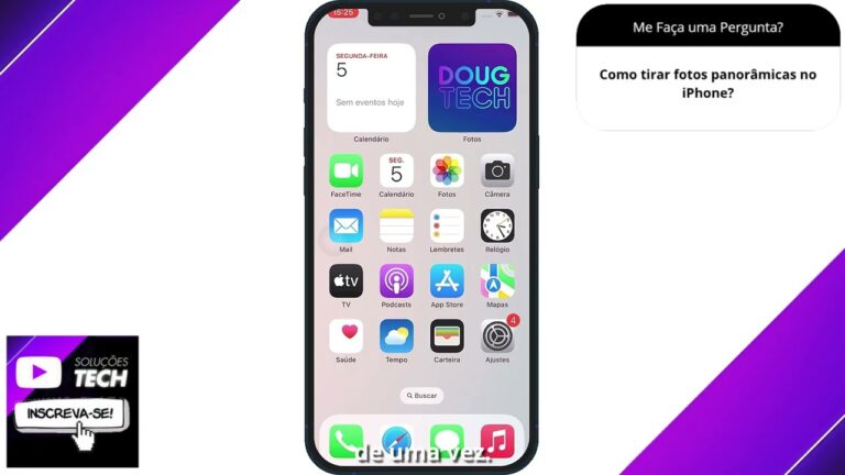 Como tirar fotos panorâmicas no iPhone❓