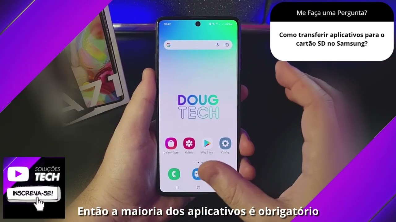 Como transferir aplicativos para o cartão SD no Samsung❓
