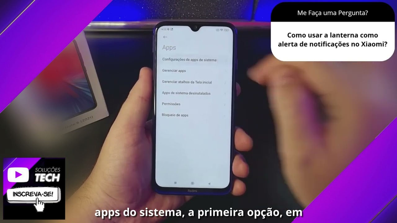 Como usar a lanterna como alerta de notificações no Xiaomi❓