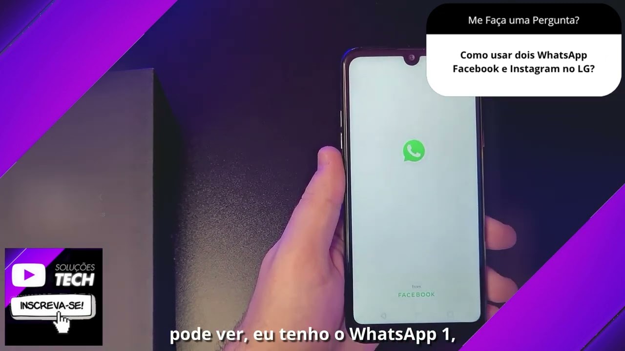 Como usar dois WhatsApp Facebook e Instagram no LG❓