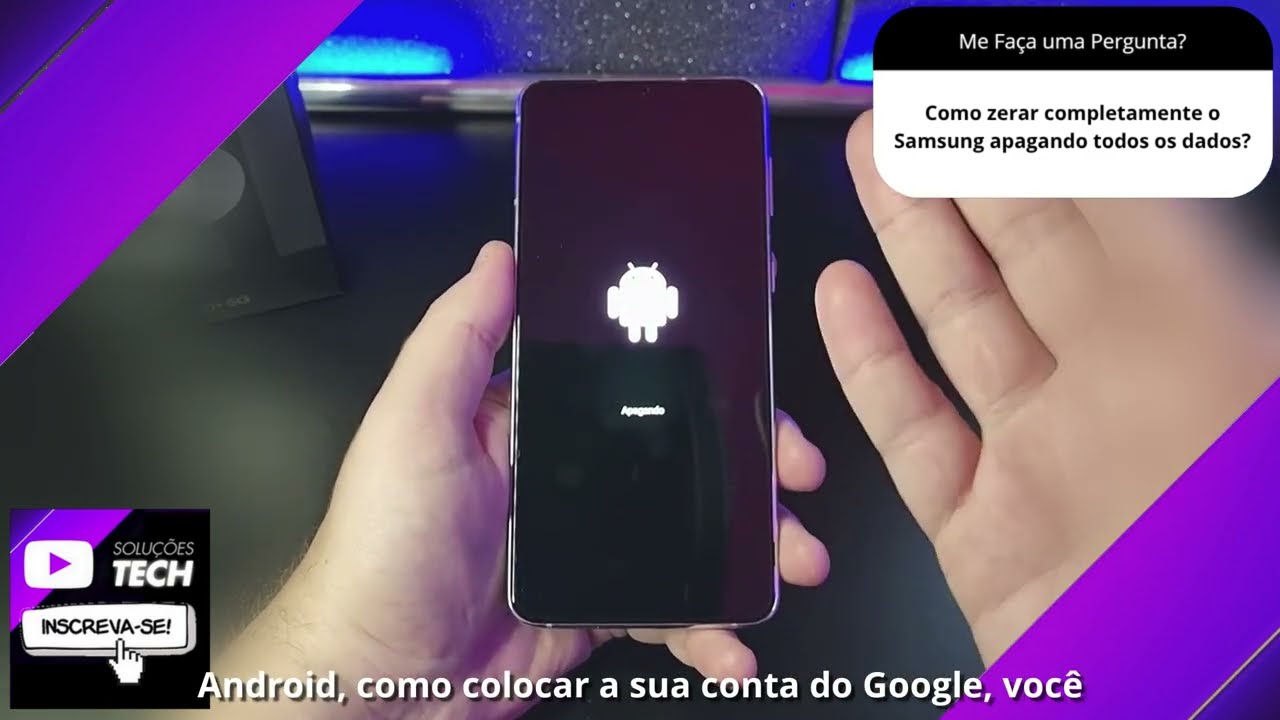Como zerar completamente o Samsung apagando todos os dados❓