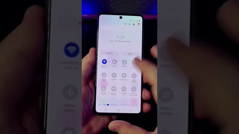 COMO ATIVAR OU DESATIVAR A LANTERNA NO SAMSUNG #Shorts