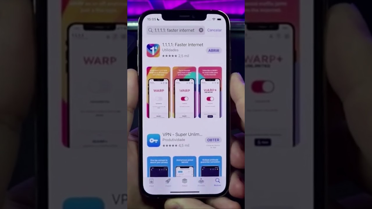 COMO CONFIGURAR E USAR UMA VPN NO SEU IPHONE #Shorts