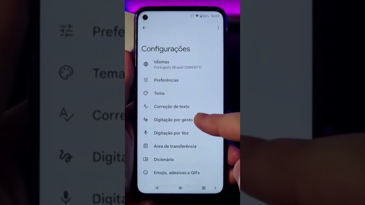 COMO LIGAR OU DESLIGAR A ESCRITA POR DESLIZAR NO MOTOROLA #Shorts