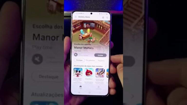 MANTENHA OS APLICATIVOS DA SAMSUNG SEMPRE ATUALIZADOS #Shorts