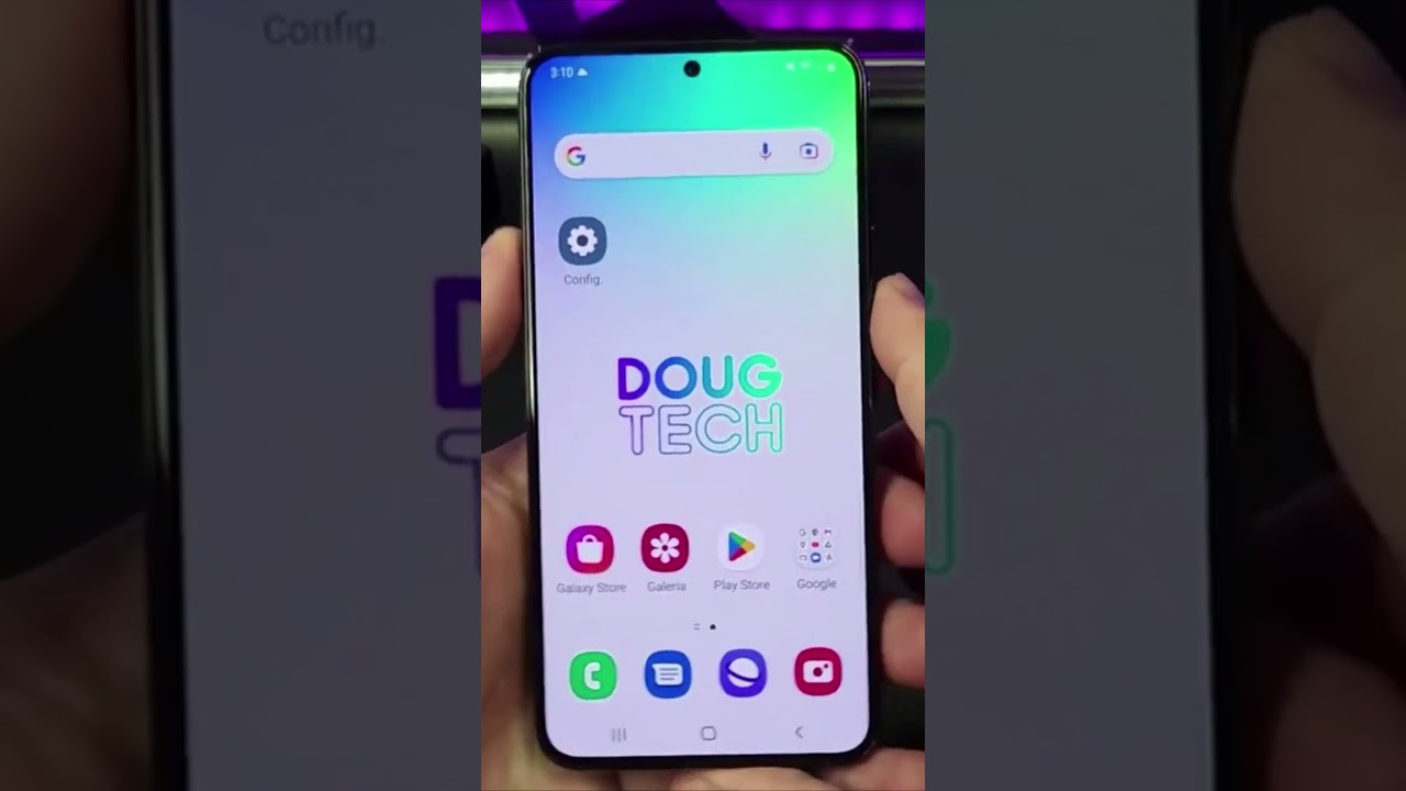 COMO LIGAR OU DESLIGAR A ROTAÇÃO DE TELA NO GALAXY #Shorts