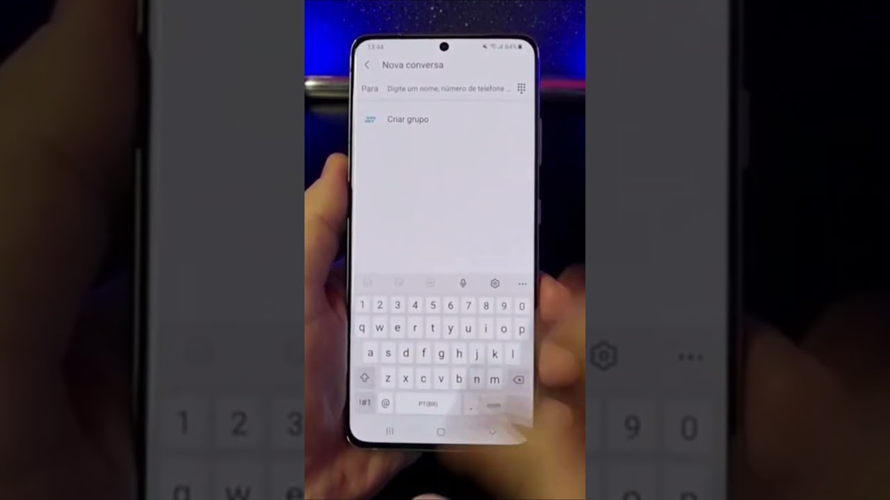 Modifique o tamanho do teclado no Samsung para mais conforto ao digitar #Shorts
