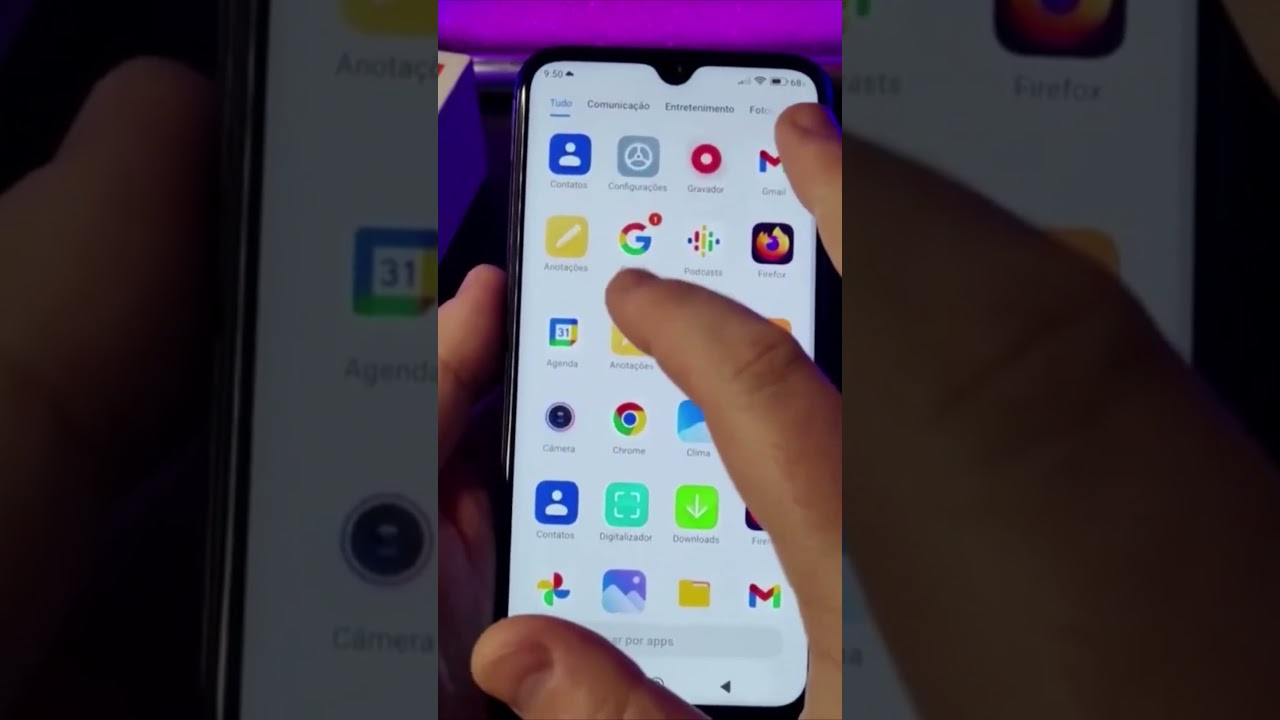 COMO DIGITAR USANDO A VOZ NO XIAOMI #Shorts