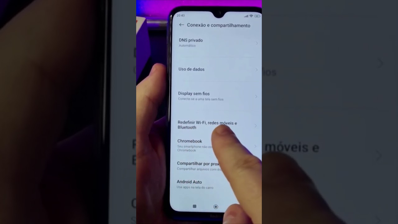 COMO CORRIGIR PROBLEMAS DE INTERNET E CONEXÃO NO XIAOMI #Shorts