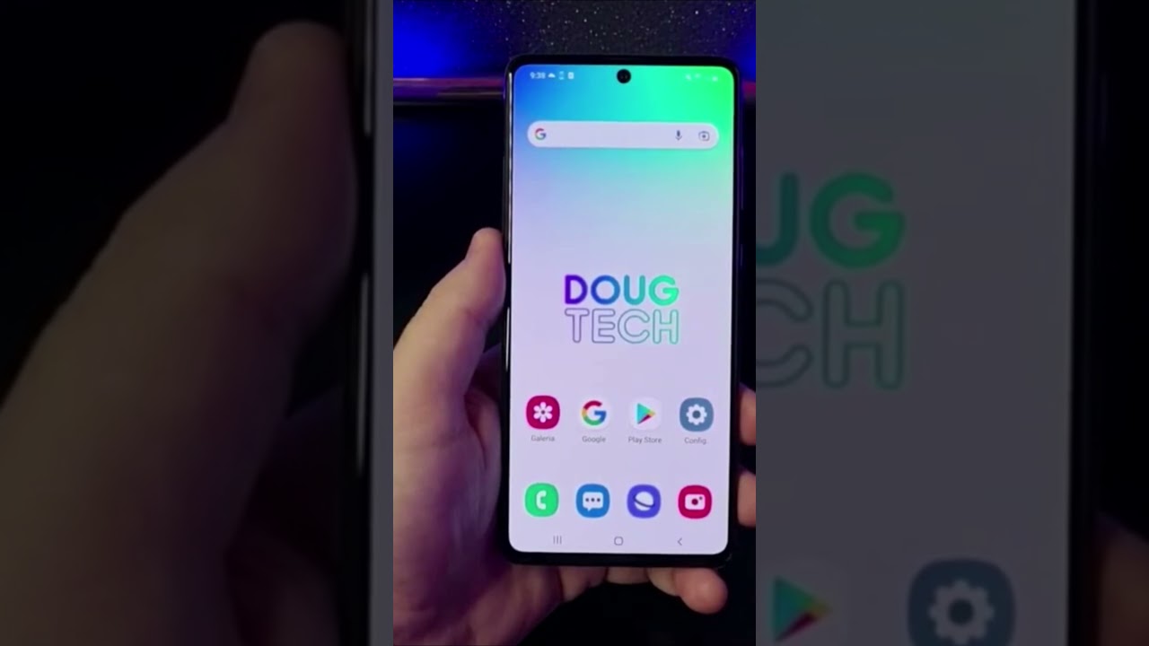 ► Ajuste as configurações de correção automática no Samsung #Shorts