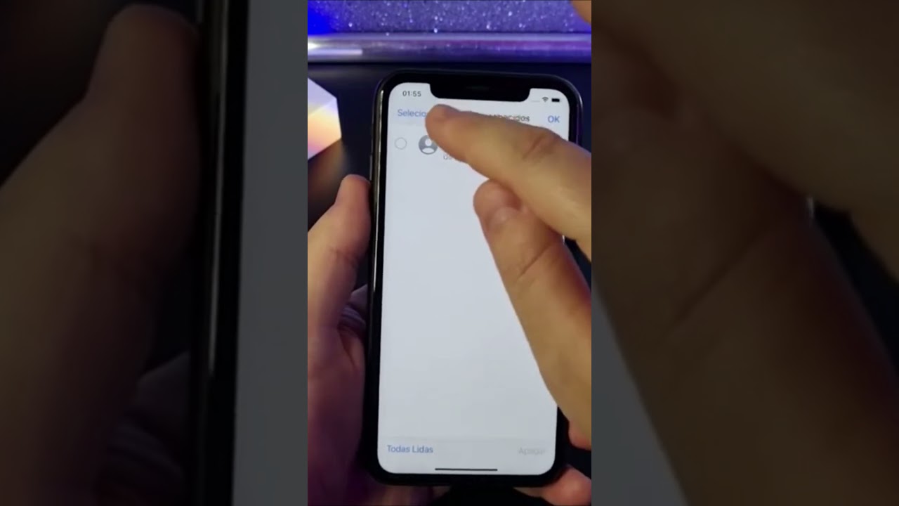 EXCLUA MENSAGENS SMS DO IPHONE RAPIDAMENTE #Shorts