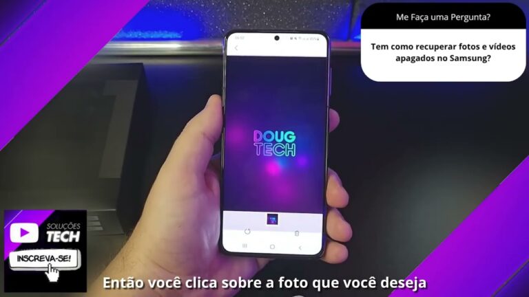 Tem como recuperar fotos e vídeos apagados no Samsung❓