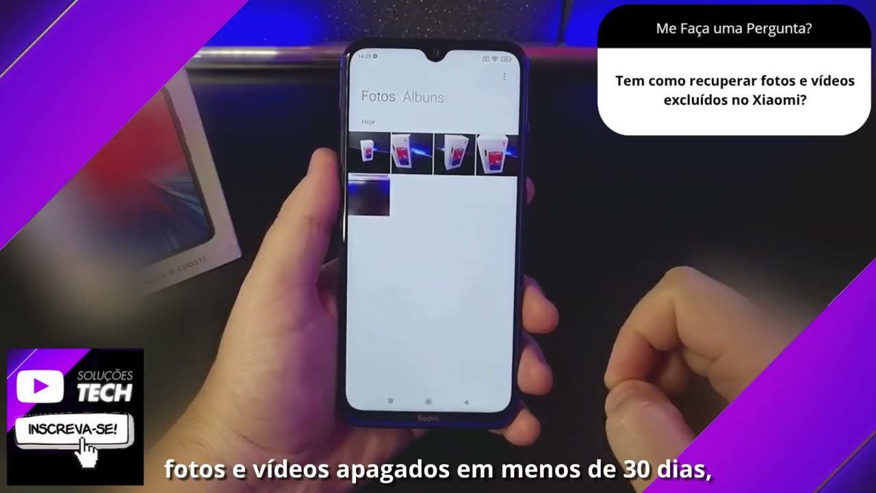 Tem como recuperar fotos e vídeos excluídos no Xiaomi❓