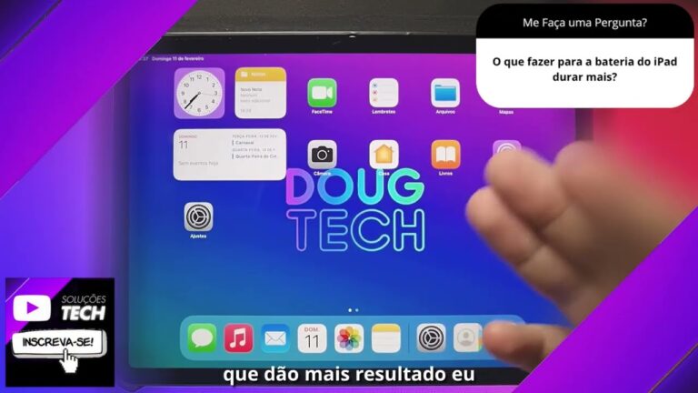 O que fazer para a bateria do iPad durar mais❓