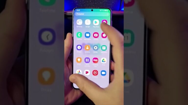 COMO ALTERAR O TAMANHO DOS ÍCONES NO SAMSUNG #Shorts