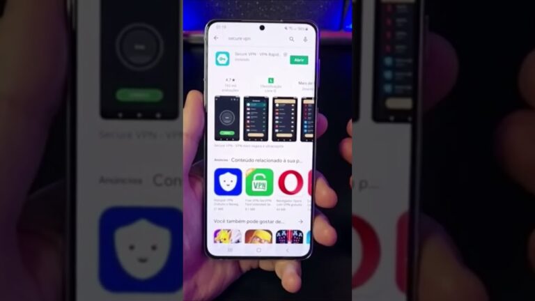 NAVEGUE COM MAIS SEGURANÇA USANDO VPN NO SAMSUNG #Shorts
