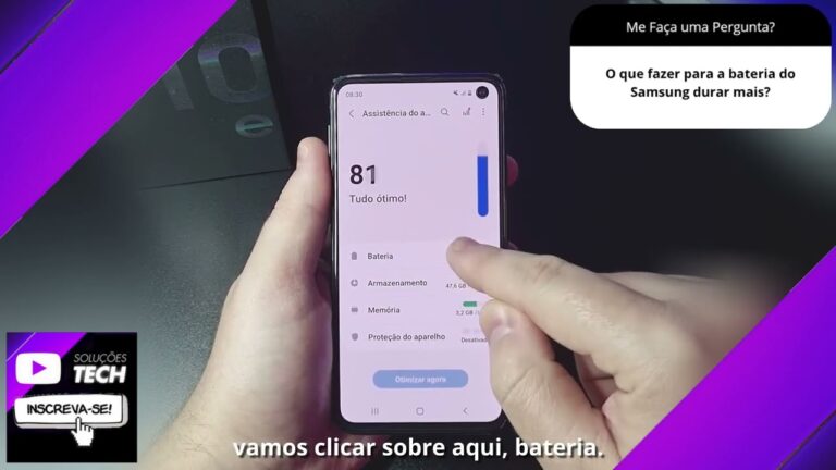 O que fazer para a bateria do Samsung durar mais❓
