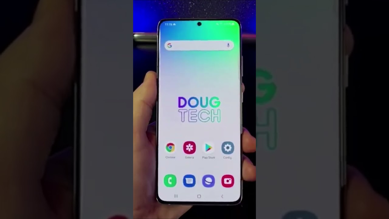 Limpe histórico e arquivos armazenados no navegador do Samsung #Shorts
