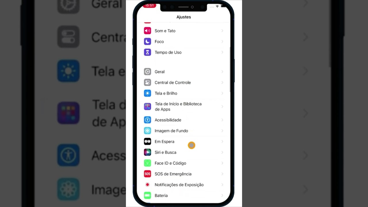 DESATIVE A CENTRAL DE CONTROLE NO IPHONE BLOQUEADO #Shorts