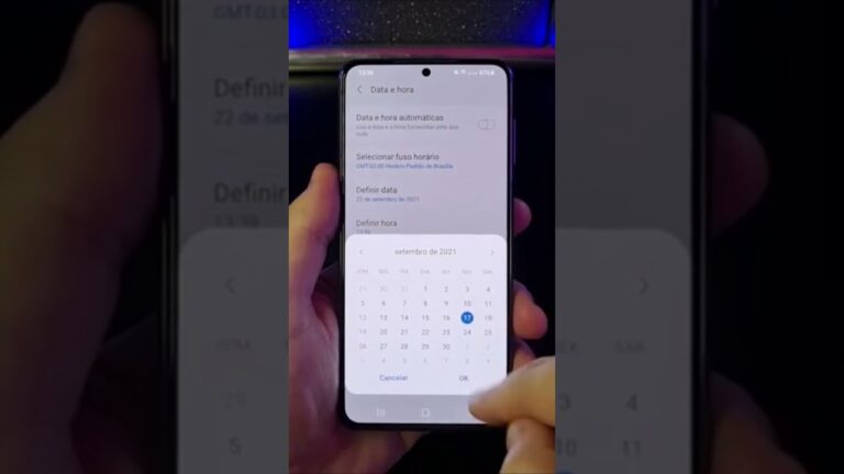 CONFIGURE A DATA E HORA DO SEU SAMSUNG FACILMENTE #Shorts CONFIGURE A DATA E HORA DO SEU SAMSUNG FACILMENTE #Shorts