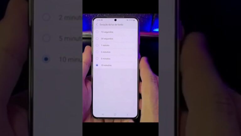 IMPEÇA A TELA DO SEU SAMSUNG DE APAGAR RÁPIDO #Shorts