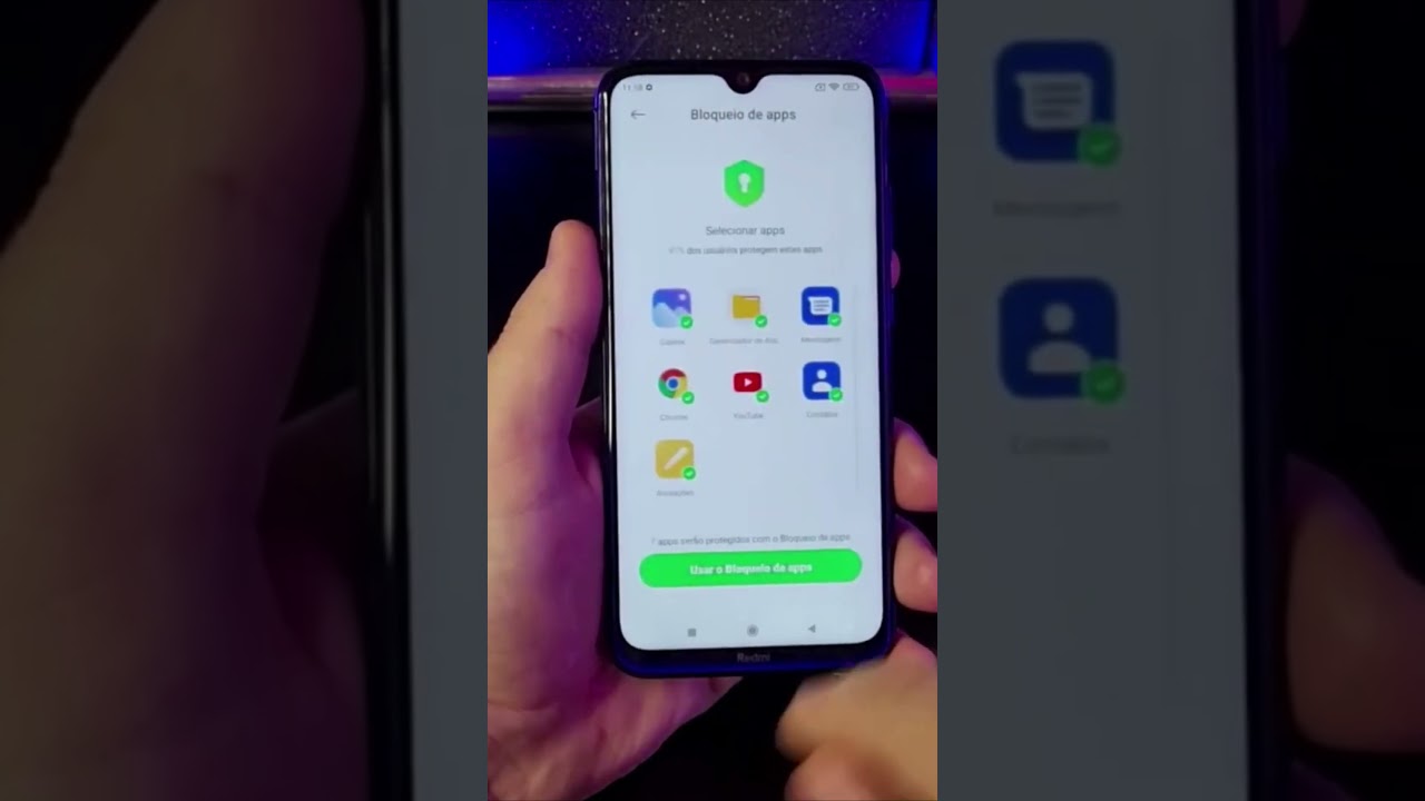 COMO ESCONDER APLICATIVOS NO XIAOMI #Shorts