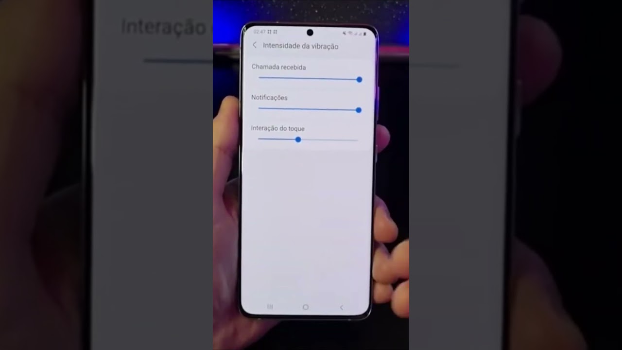 LIGUE E DESLIGUE AS VIBRAÇÕES NO SEU SAMSUNG FACILMENTE #Shorts